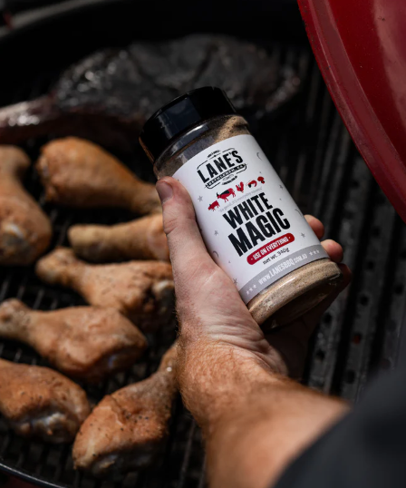 Lane's White Magic Rub Pitmaster
