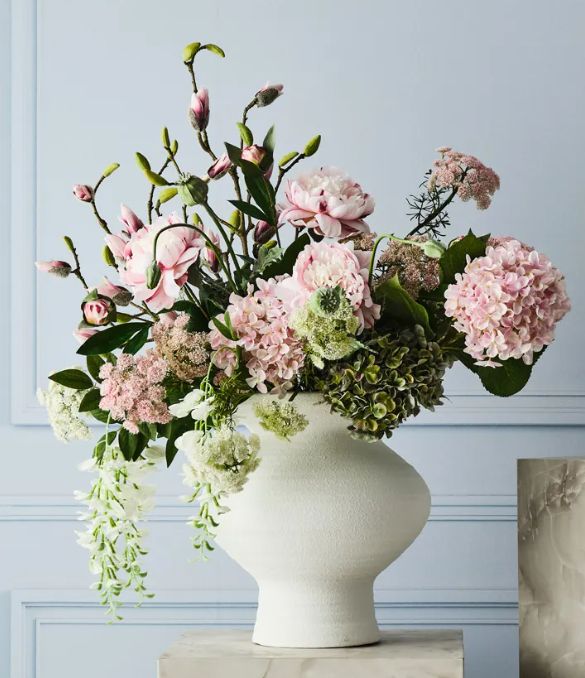 FI Hydrangea Green Purple 68cm