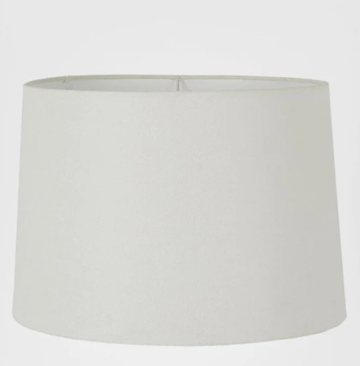 FBL Linen Drum Shade Large Ivory