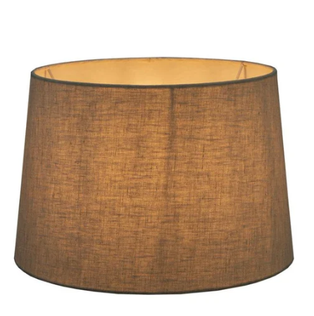 FBL Linen Drum Shade Large Ivory