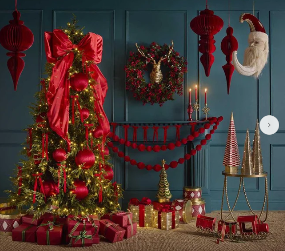 Merry Melody Festive Train Red