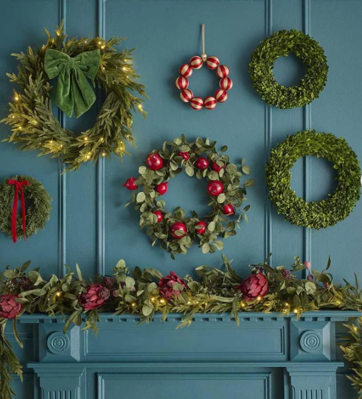 Mixed Native Protea Garland Red 190cm