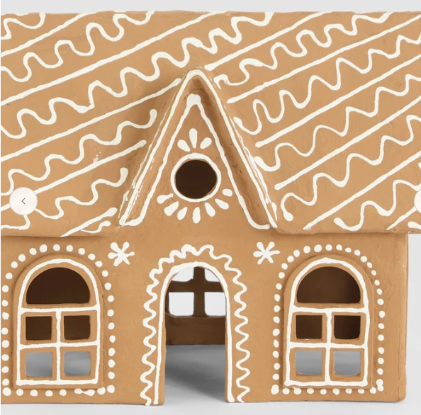Mache Gingerbread Cottage