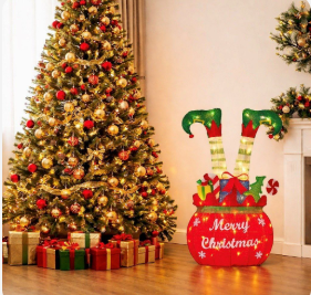 Elf In a Sack wLights 86cm in/out