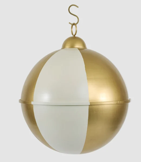 Melody Bell Gold & White 50cm