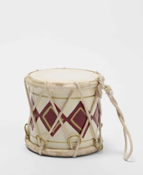 Rawhide Diamond Drum Small Red