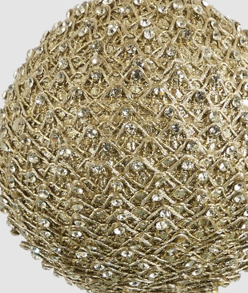 Diamante Bauble Gold
