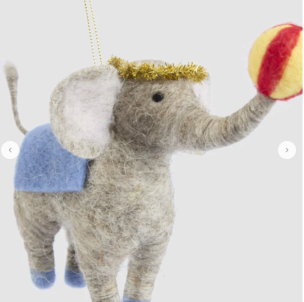 Marcel Elephant Hanging Deco
