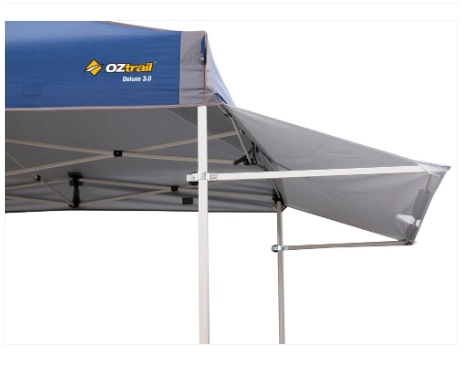 Oztrail Removable Gazebo Awning Kit 3.0 White