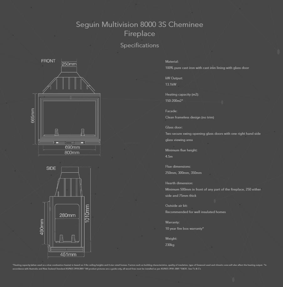 Seguin Multivision 8000 Series