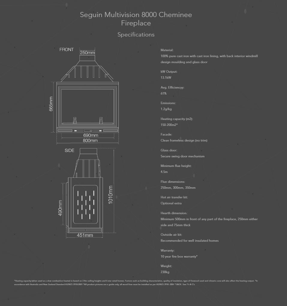 Seguin Multivision 8000 Series