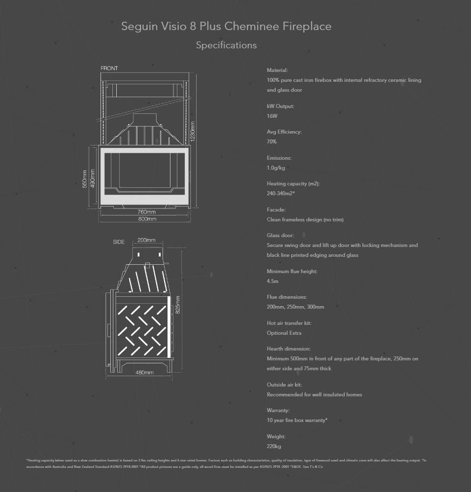 Seguin Visio 8 Plus Series