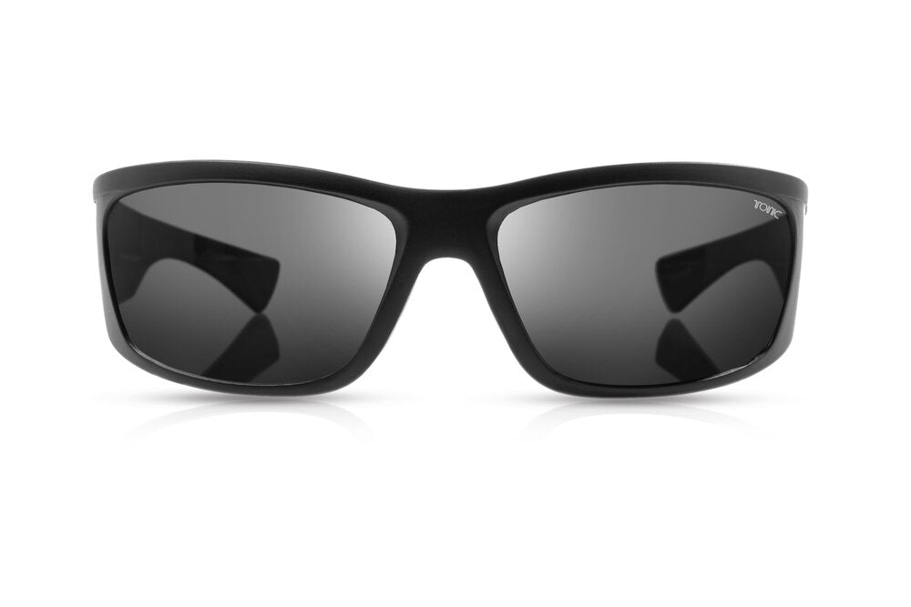 Tonic Shimmer Sunglasses - Matt Black - Photochromic Grey Lens