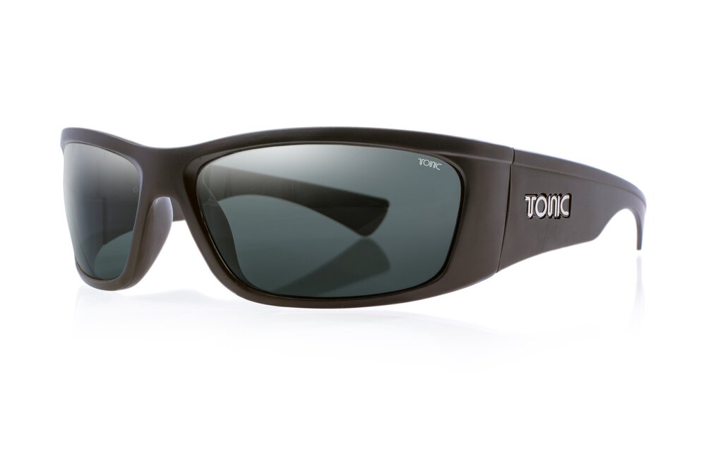 Tonic Shimmer Sunglasses - Matt Black - Photochromic Grey Lens