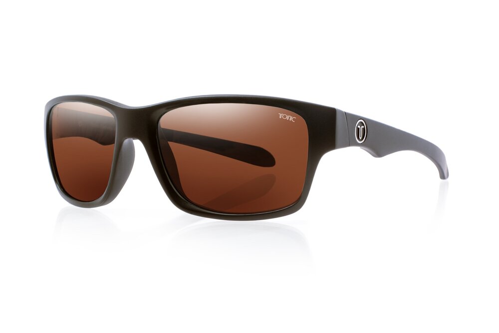 Tonic Tango Sunglasses - Matt Black - Photochromic Copper Lens