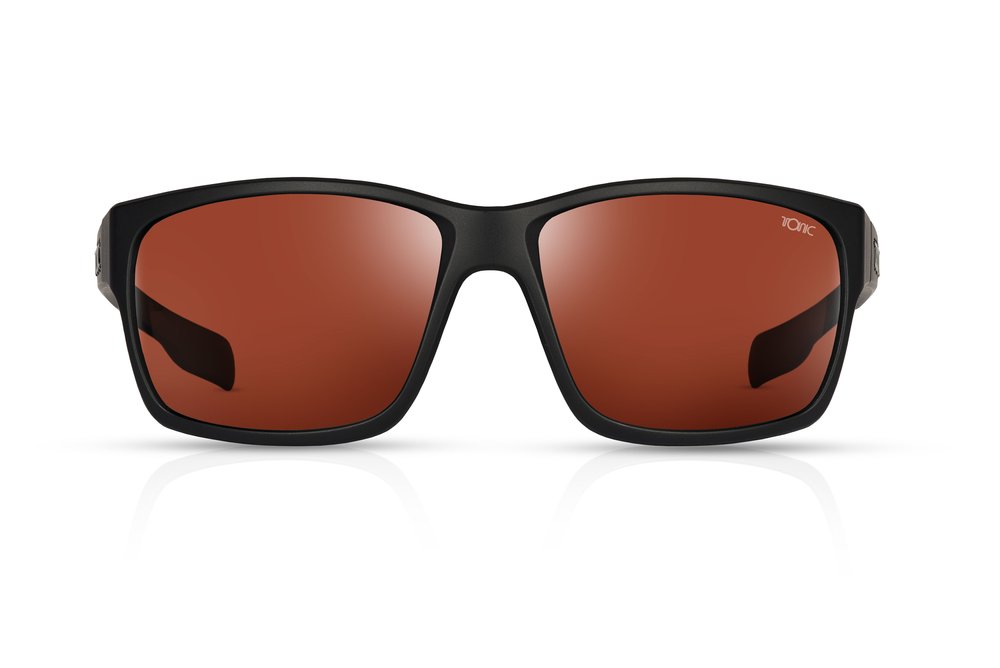 Tonic Titan Sunglasses - Matt Black - Photochromic Copper Lens