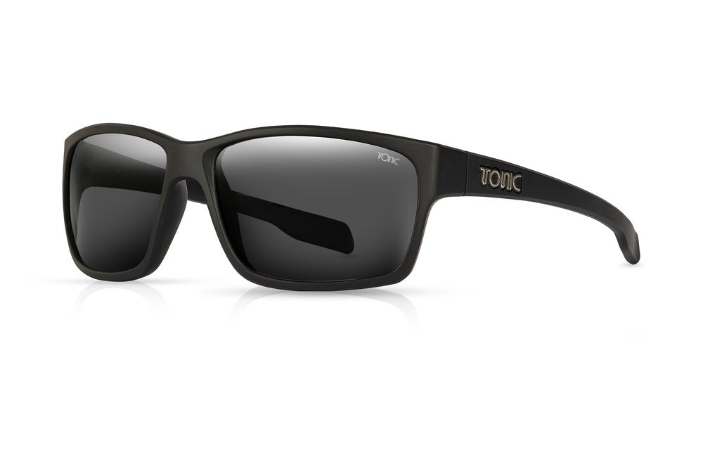 Tonic Titan Sunglasses - Matt Black - Photochromic Grey Lens