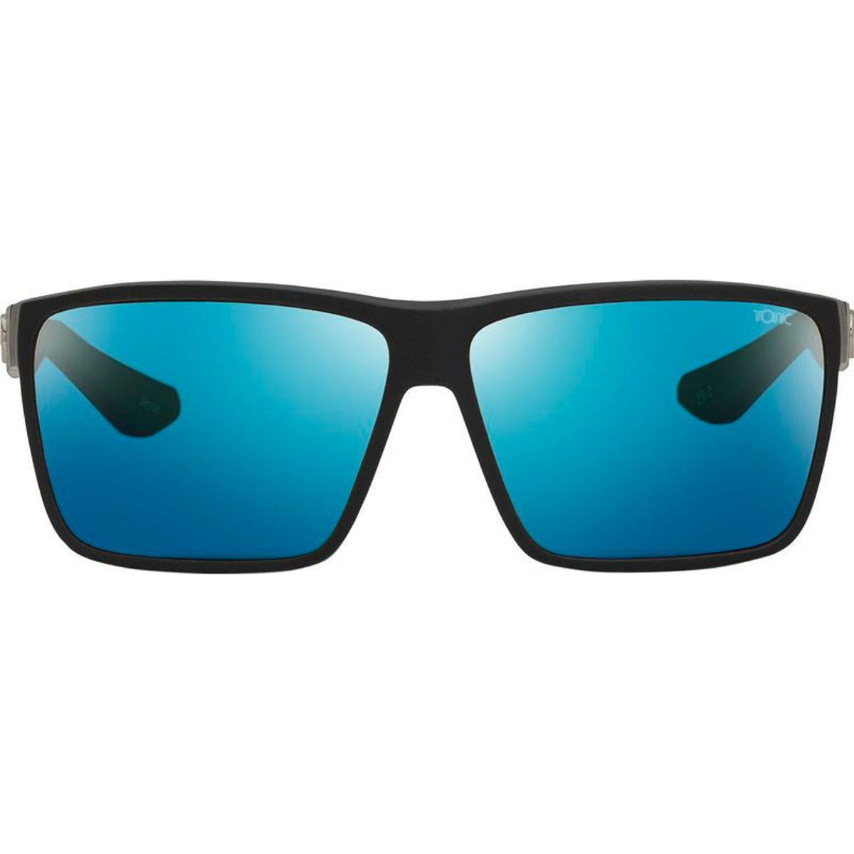 Tonic Maximus Recycle Sunglasses - Black - Blue Mirror Lens