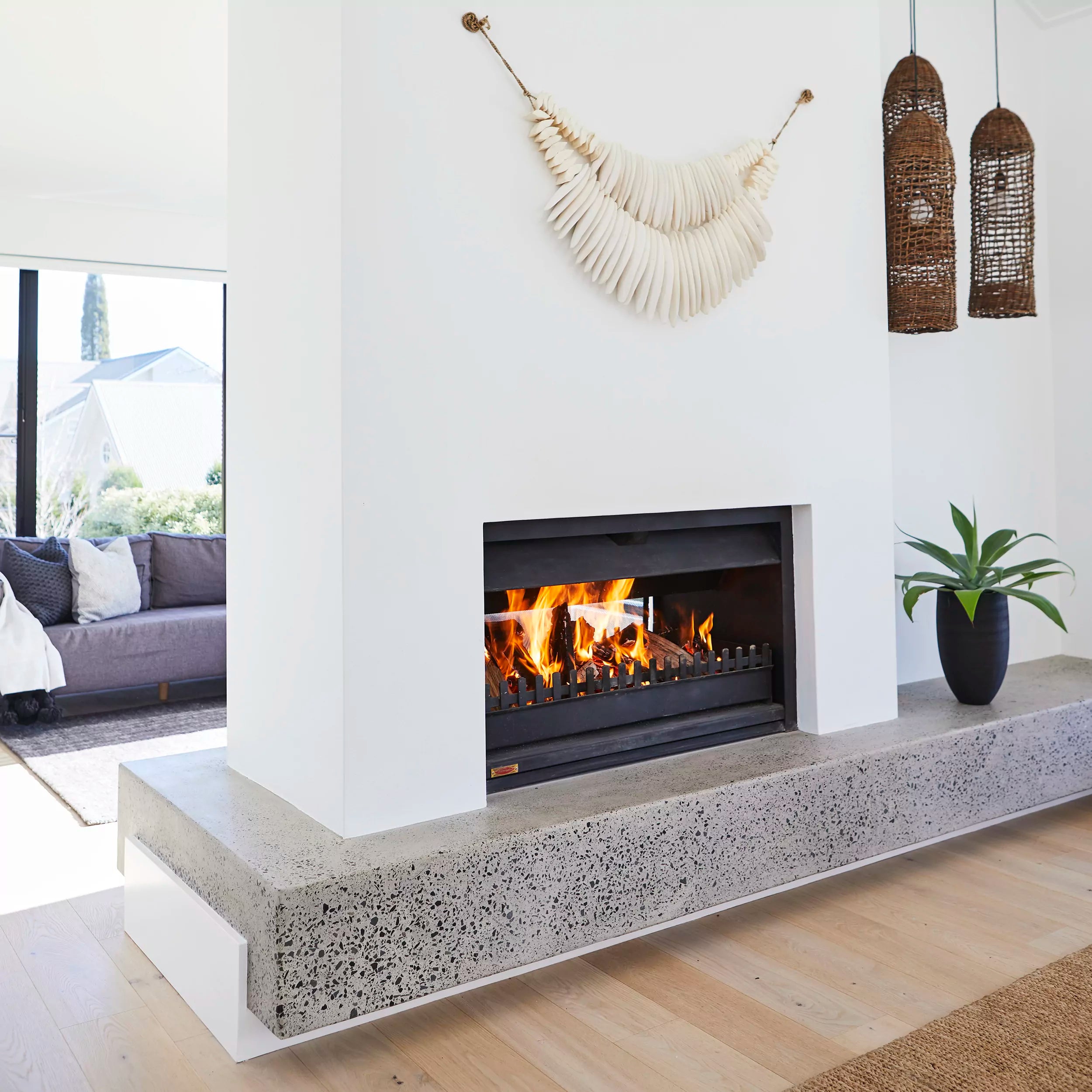 Jetmaster Universal Double Sided Wood Fireplace