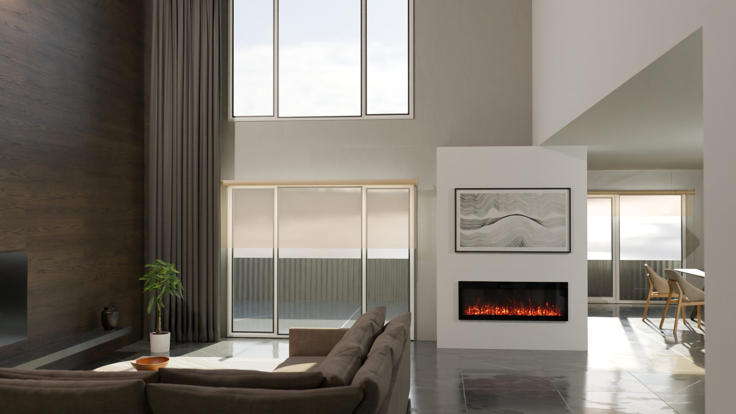 VisionLINE VL50 - Electric Fireplace