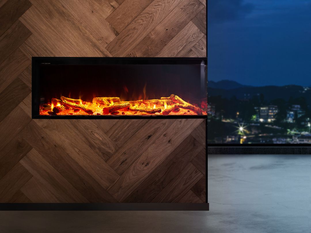 VisionLINE View – 3 Sided Electric Fireplace