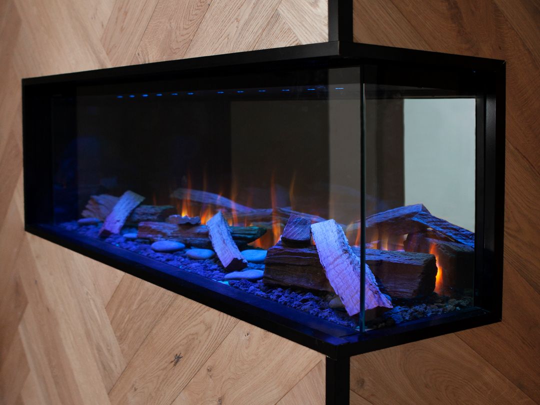 VisionLINE View – 3 Sided Electric Fireplace