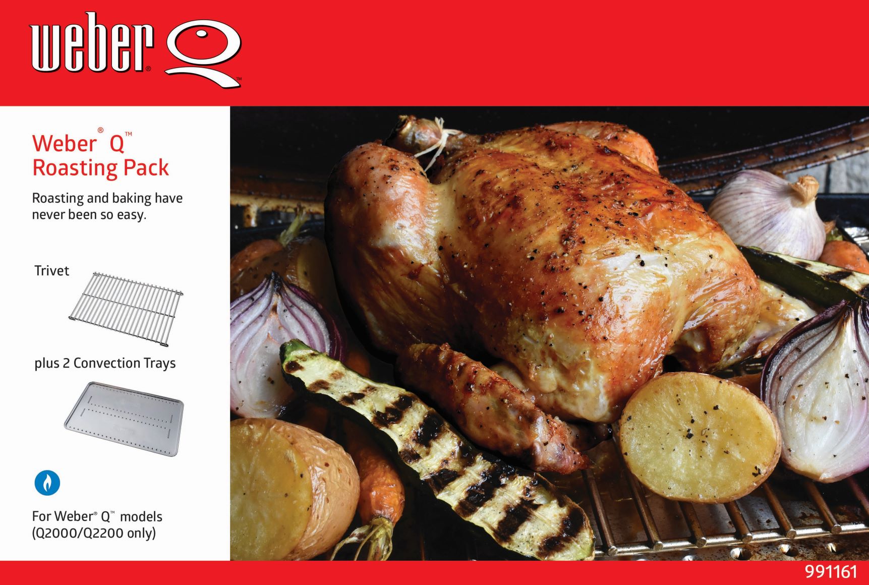 Weber Q Roasting Pack