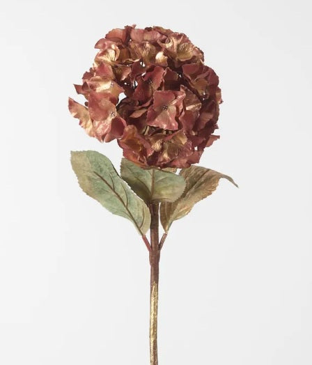 Glided Hydrangea Stem Bronze