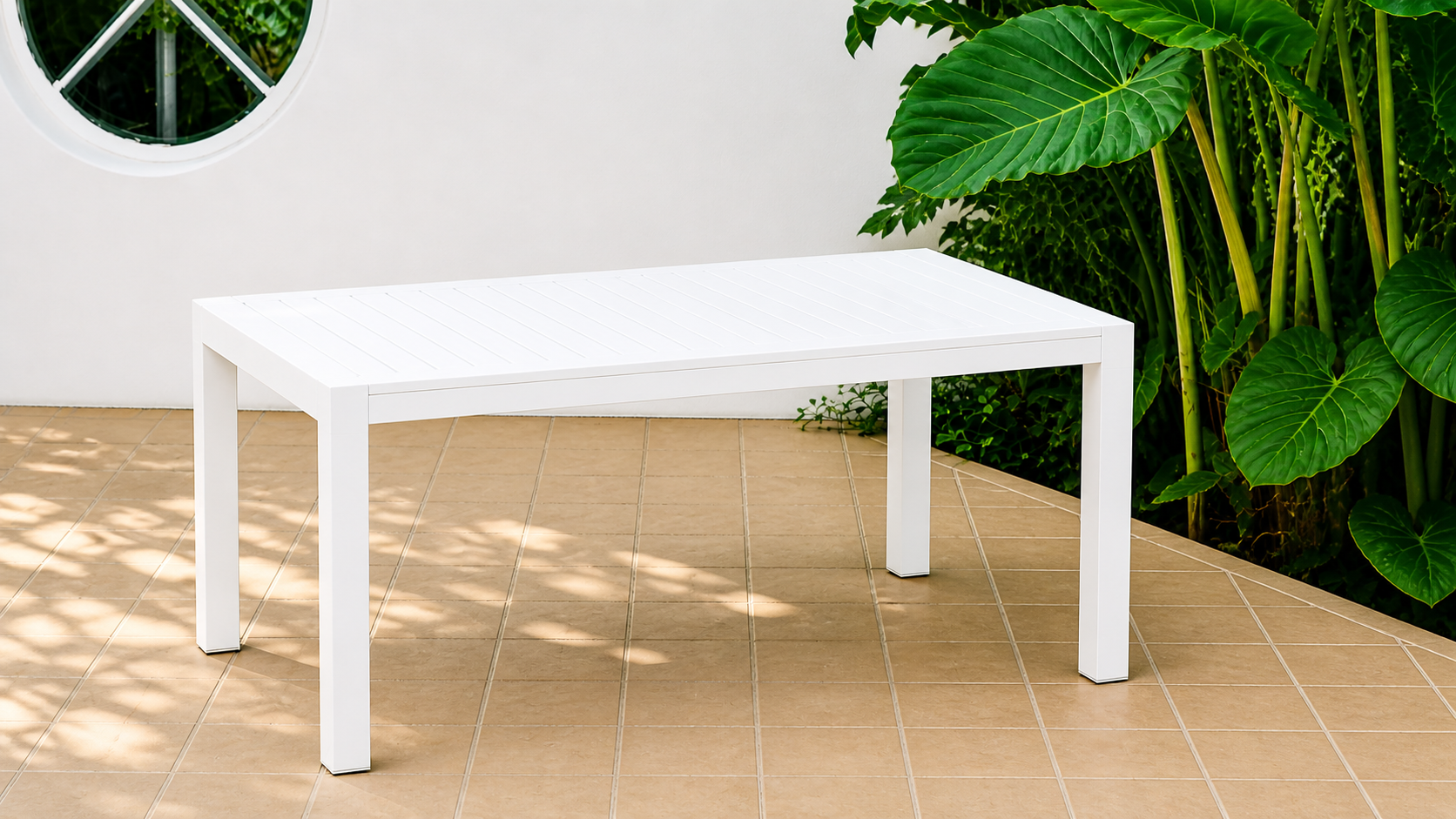 Azura Dining Table 1490x1490mm - White