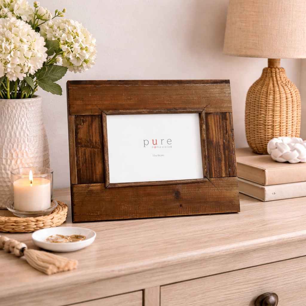 Klint Brown Timber Photo Frame – Large