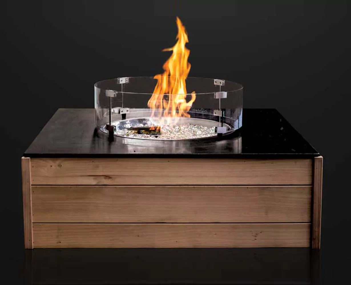 Jetmaster Crystal Fire Custom Gas Fire Pits