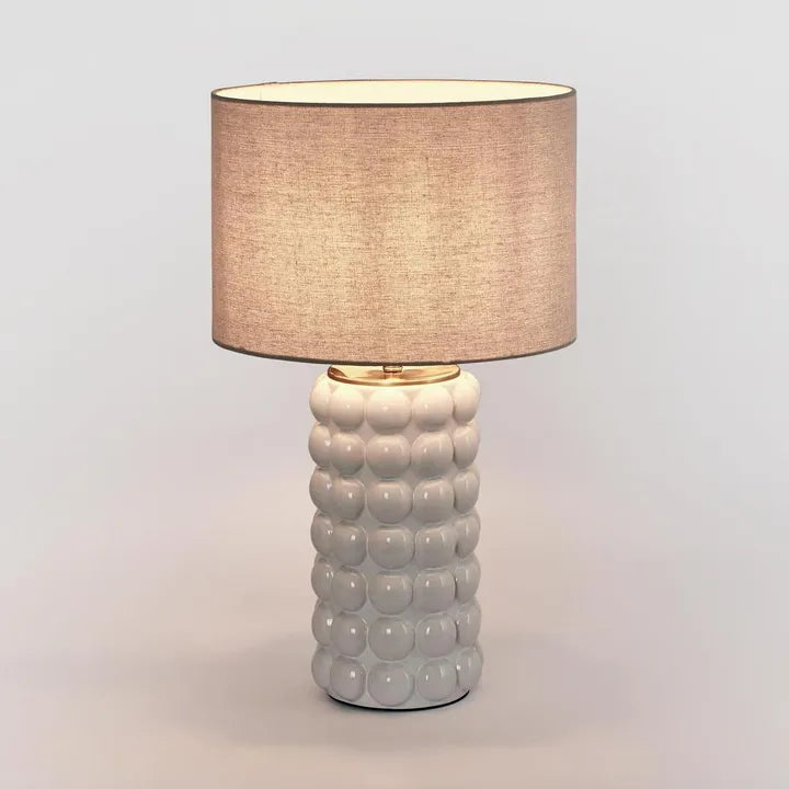 Condotti White Table Lamp and Shade