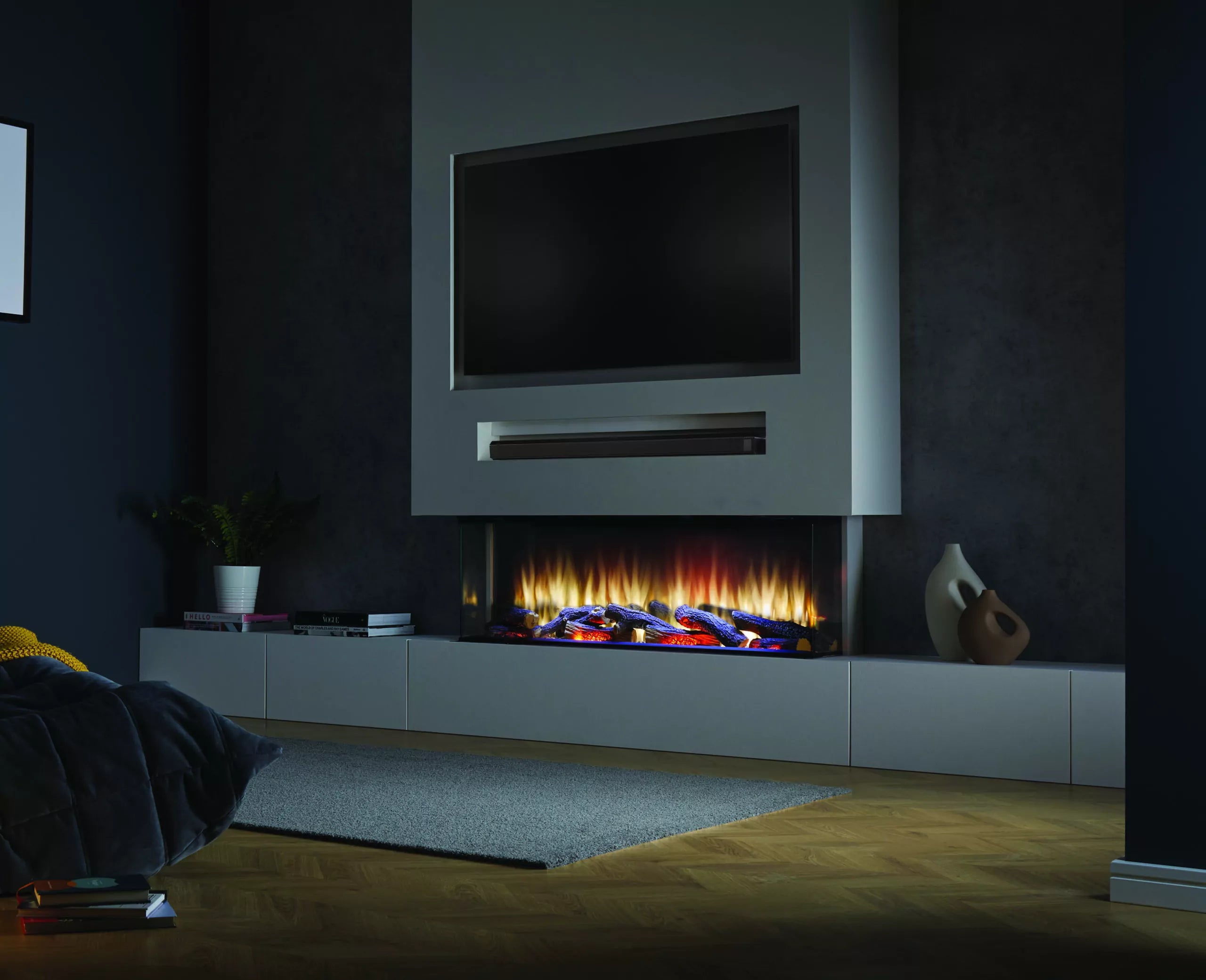 iRange i1250E Electric Fireplace