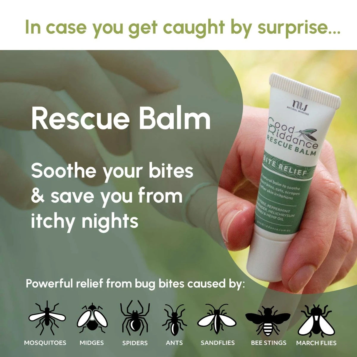 Good Riddance 10g Rescue Balm