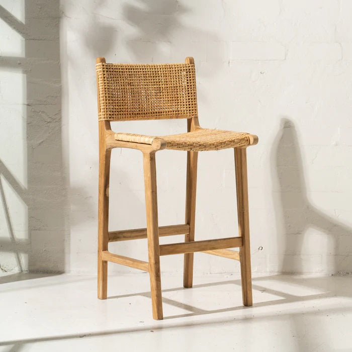 Inartisan Lalani Woven Bar Stool