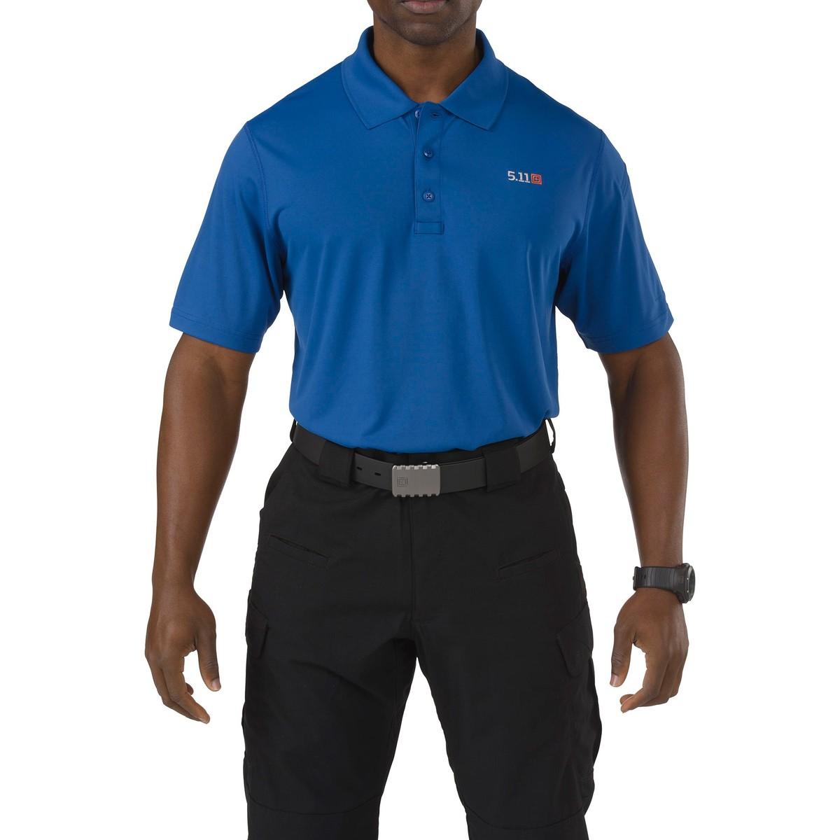 5.11 Tactical Pinnacle Polo Mens S Blue