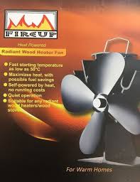 Radiant Wood Heater Fan