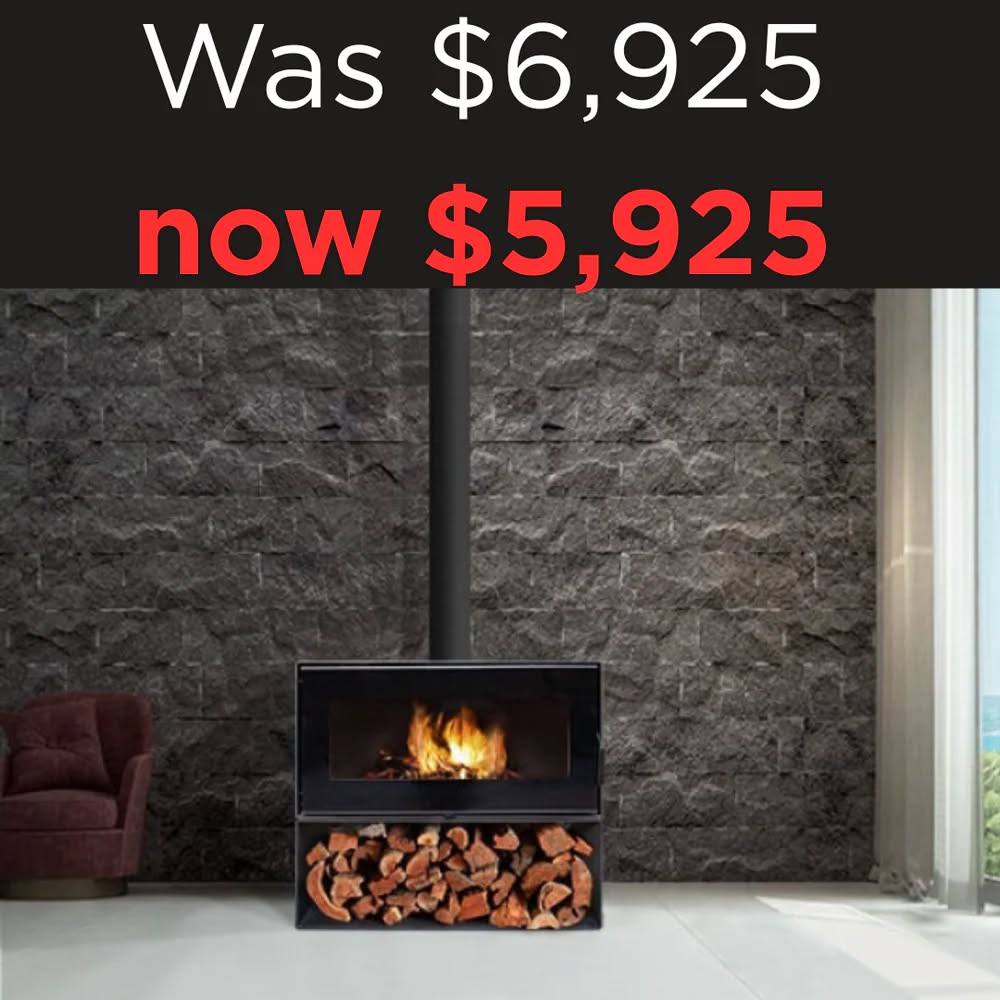 VisionLINE Taurus Slow Combustion Fireplace