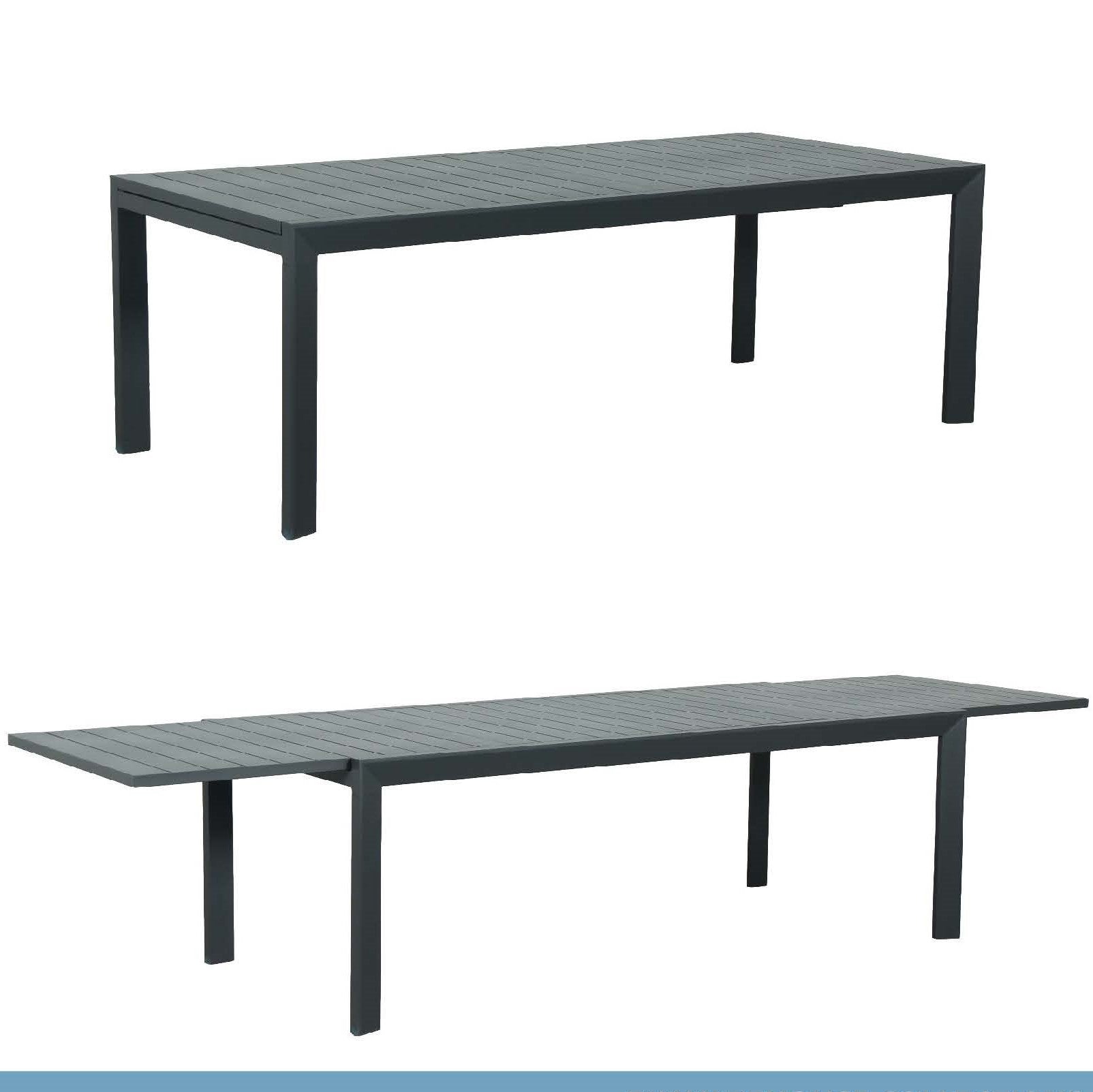 Aluminium Extension Dining Table