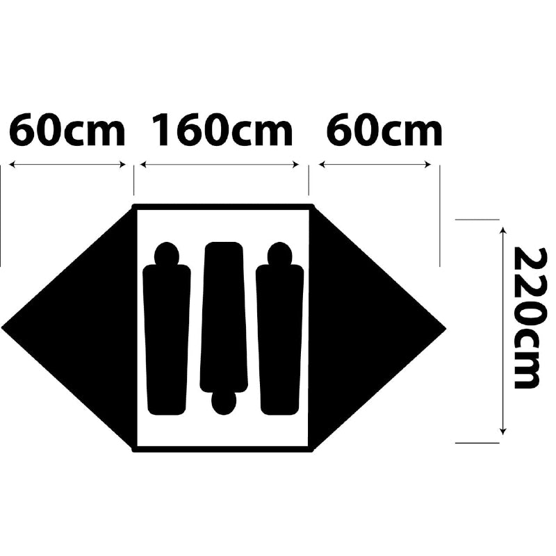 Oztrail Vertex 3 Hiking Tent