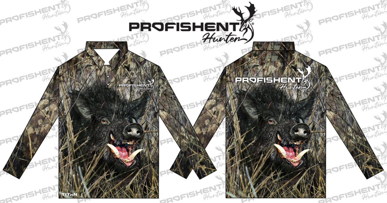 Profishent Fishing Shirt - Boar